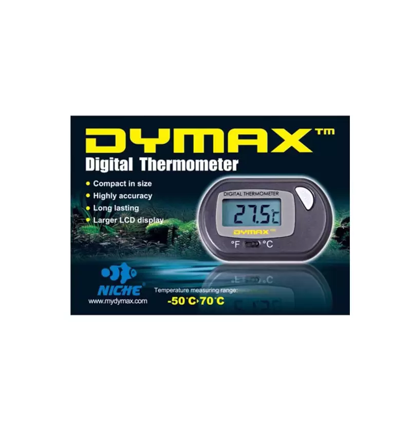 Aquarium Thermometers: DYMAX DIGITAL THERMOMETER